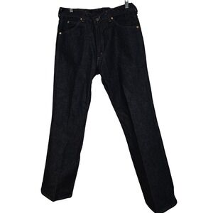 Vintage Roebucks Mens Indigo Denim Western Jeans USA Made 36x32 Lot 5012-4